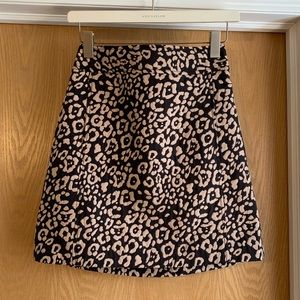 Leopard Print Skirt